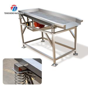 Stainless Steel Vegetable Processing Machine Vibration Draining Machine