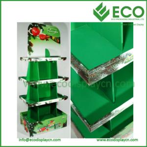 Quality Custom Point of Purchase Cardboard Pallet Display with Four Tiers for sale