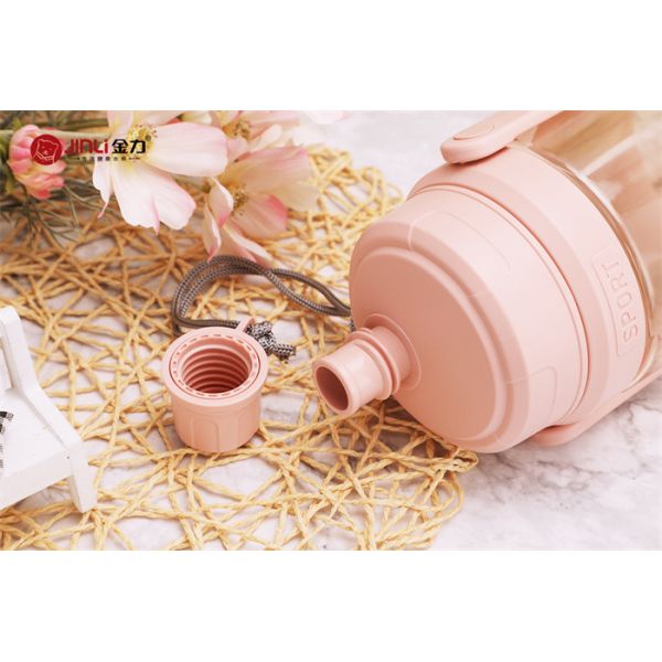 PP Plastic Sports Bottle 500ml Coffee Mugs Customized Printing Accept