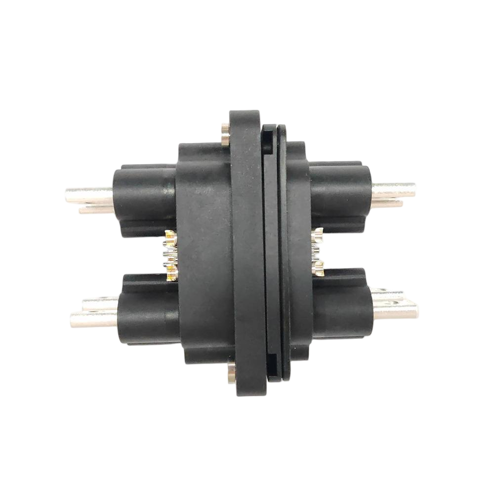 Neopower 240A/120A Stacked Energy Storage Connector Set | 1500V DC Plug & Floating Receptacle