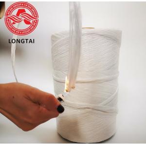 China 2.10 mm White FR Fibrous type PP Filler 1.6gm/meter Approx 14400 denier for Tray Cable on sale