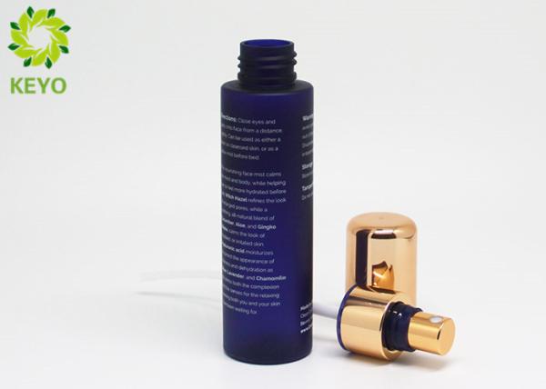 Buy Plastic Material Empty Face Mist Bottle Round Shape With Sprayer OEM Available at wholesale prices