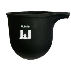 Thermal Shock Resistance Crucible With Pouring Nozzle Metal Melting Silicon