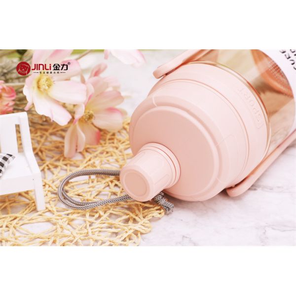 PP Plastic Sports Bottle 500ml Coffee Mugs Customized Printing Accept