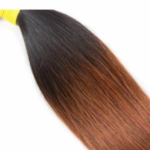 Peruvian Ombre Hair Weave Extension , 7A Ombre Straight Hair Weave
