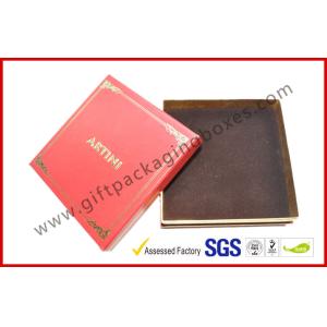 Personalized Apparel Gift Boxes Embossed Paper With Golden Foil