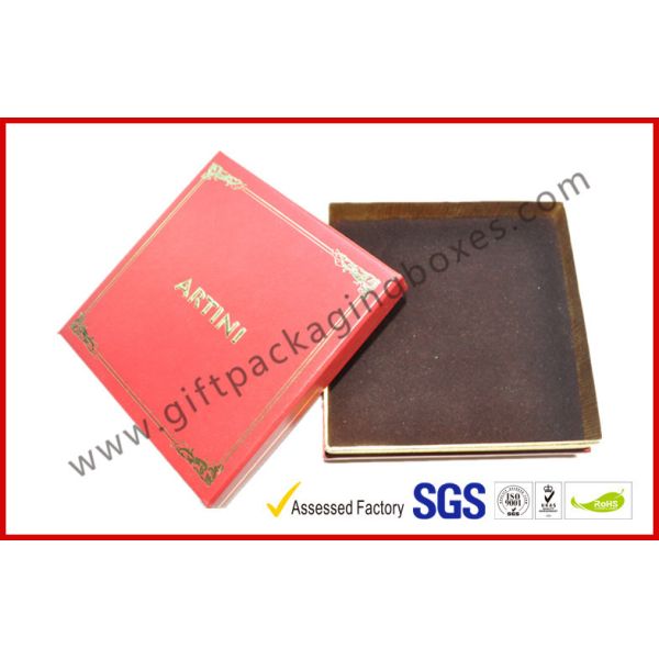 Buy Personalized Apparel Gift Boxes Embossed Paper With Golden Foil at wholesale prices