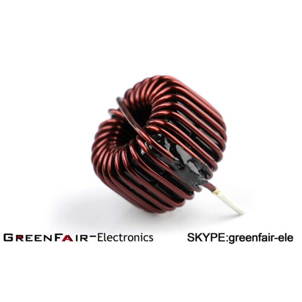 PBT Base Filter Toroidal Choke Coil 0.7mm Copper Wire Low Temperature Rise