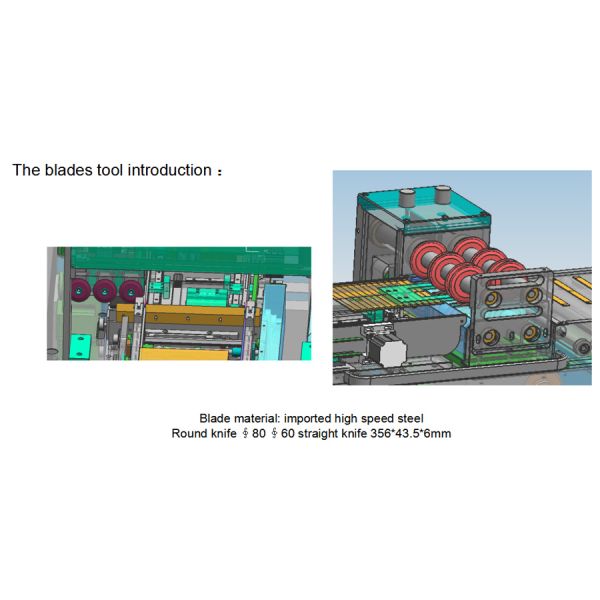 V Cut 300KW Bidirectional PCB Separator Equipment