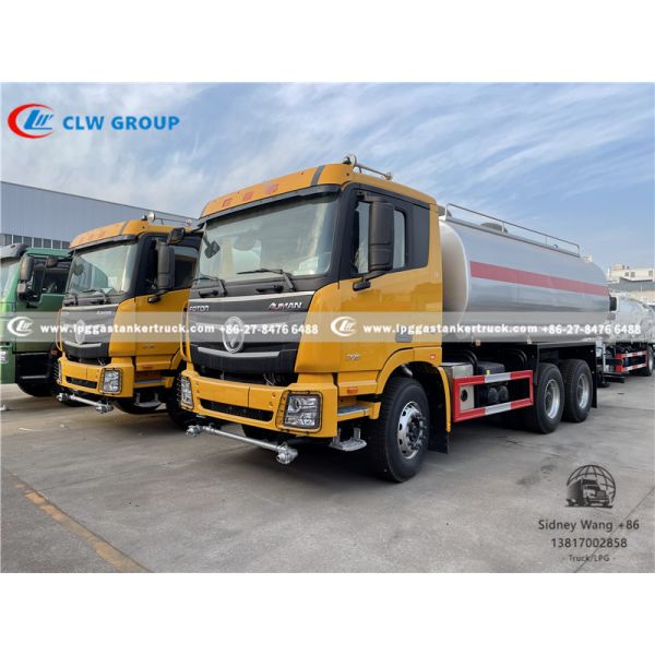 Buy Foton Auman 6x4 20cbm Water Sprinkler Truck With Q235 Tank at wholesale prices