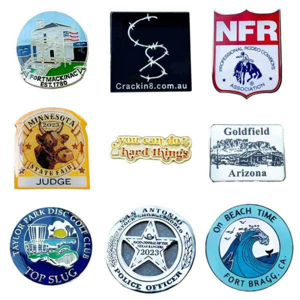 Custom Metal Lapel Pins for Job Roles and Organizations