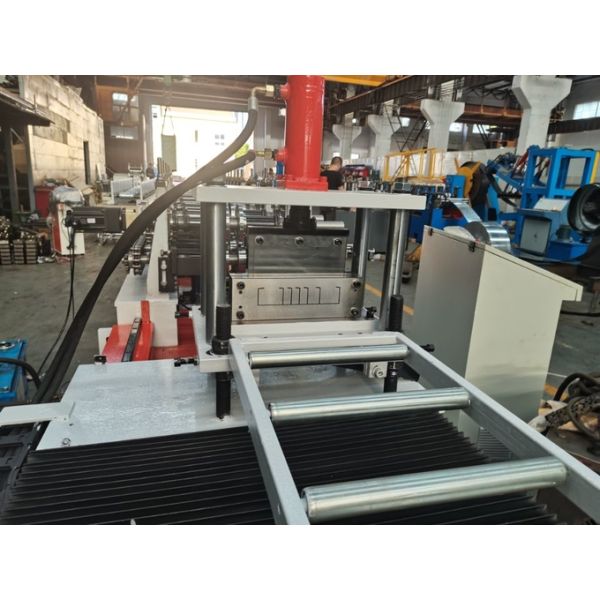 40 - 200mm C U Stud And Track Roll Forming Machine For Chile Market 18 stations