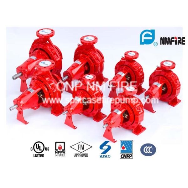 Energy Saving Horizontal End Suction Centrifugal Pumps For Terminals / Oil