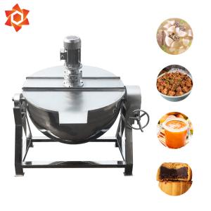 Stainless Steel Meat Processing Equipment Electric Steam Jacketed Kettle