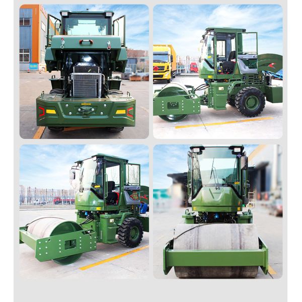 Road Construction Machine 3 Ton 4 Ton 5 Ton 6 Ton 8 Ton 10 Ton Ride on Single Drum Road Roller Compactor