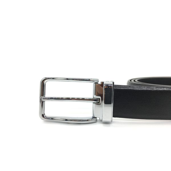 Men Dress Casual 1 3/8" Genuine Leather Adjustable Belt