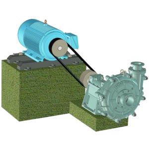 China Electric 1440rpm 3kw Sewage Slurry Mud Pump Low Abrasion 32ZBG-250 on sale