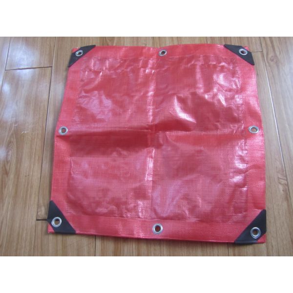 195gsm-215gsm pe virgin tarpaulin red color ,truck cover coal cover