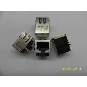 10 Pin Receiver Filter RJ45 jack with internal isolation transformer 1000 BASE