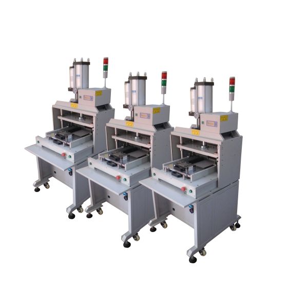 Buy Automatic Hydraulic Hole FR4 Punching Machine PCB Punching Press Machine at wholesale prices
