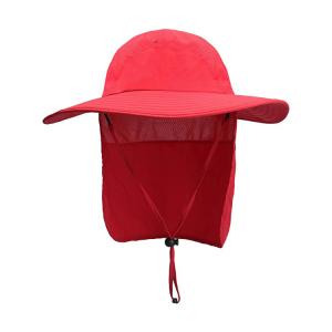 Hiking Neck Cover 55cm Fisherman Bucket Hat Digital Printed