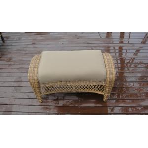 6pcs half round rattan sofa set
