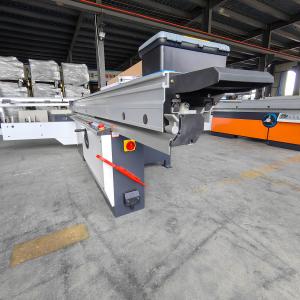 Semi Automatic 3200mm Panel Saw MJ6132 Sliding Table Precision Wood Cutting