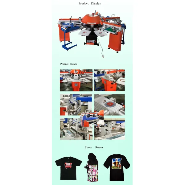 Automatic T-Shirt Screen Printing Machine Spg-104/8