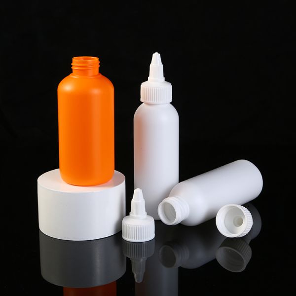 HDPE Plastic Chemical Bottle with Tamper Evident Tip Cap 30ml50ml 60ml 80ml 100ml 120ml 150ml 240ml 360ml 500ml 1000ml