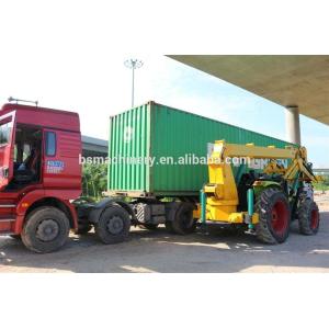 High efficient wooden pole erecting pit boring machine