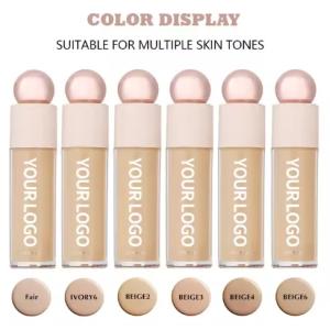 Makeup Custom logo Vegan Liquid Foundation Wholesale Full Coverage Matte