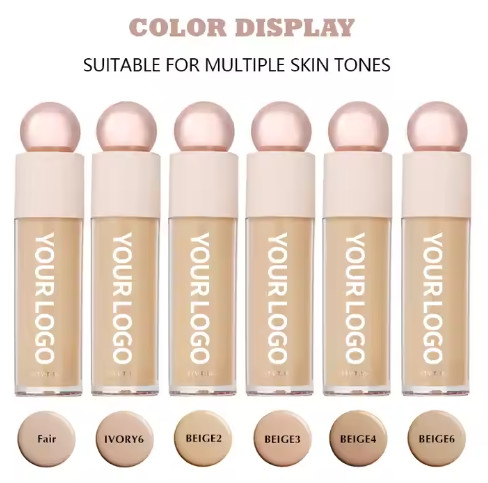 Makeup Custom logo Vegan Liquid Foundation Wholesale Full Coverage Matte