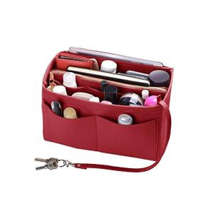 3mm Foldable Organizer Insert EN71 Felt Handbag With Zipper