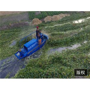 Diesel Engine 40kw Trash Skimmer Machines With Dule Wheel Knives