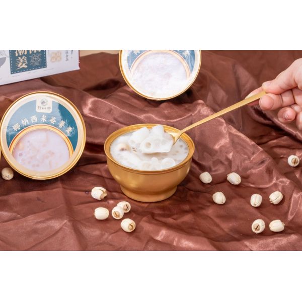 Natural plant-based digestive dessert