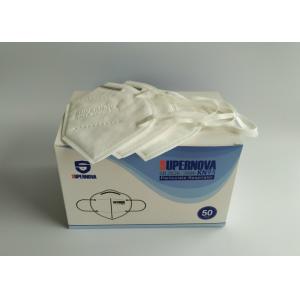 Quality In Stocks Foldable Kn95 Mask , Disposable Kn95 Mask High Efficient Filtration for sale