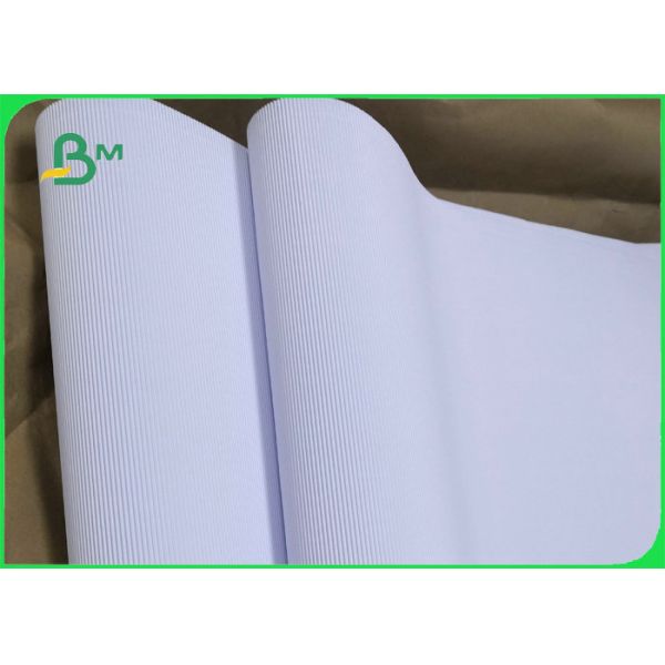 White Corrugated Cardboard For Cosmetic Box lining F Flute 36 x 48 inches