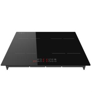Three Burner Built In Induction Hob Cooktop 6100W Touch Control