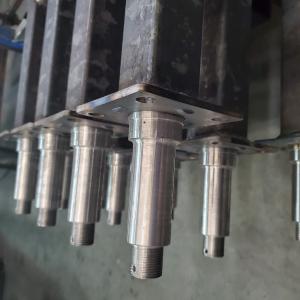 3500lbs Straight Unbraked 50mm Square Trailer Axle With Mounting Plate