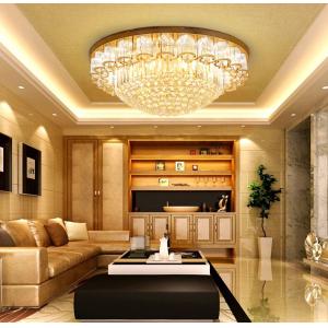 Crystal Ceiling Lighting wedding Ceiling Light Custom Hotel Villa Large