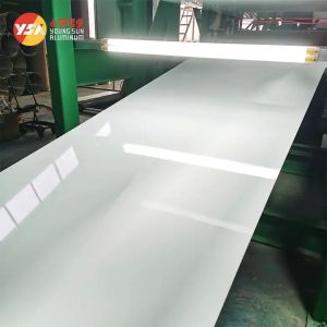 White Aluminum Sheet --------------------