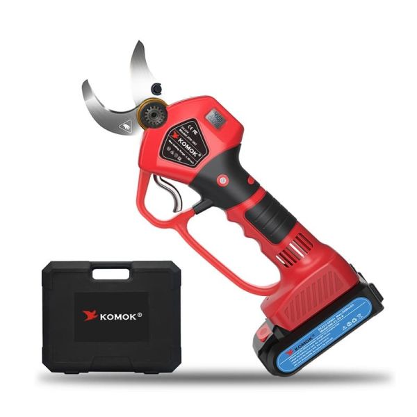 Buy LED Display Electric Pruning Shears Cordless For Gardens Parks Farms Clean at wholesale prices