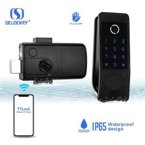 Dual Sided TT Lock App Waterproof Ip65 Bluetooth Smart Locks
