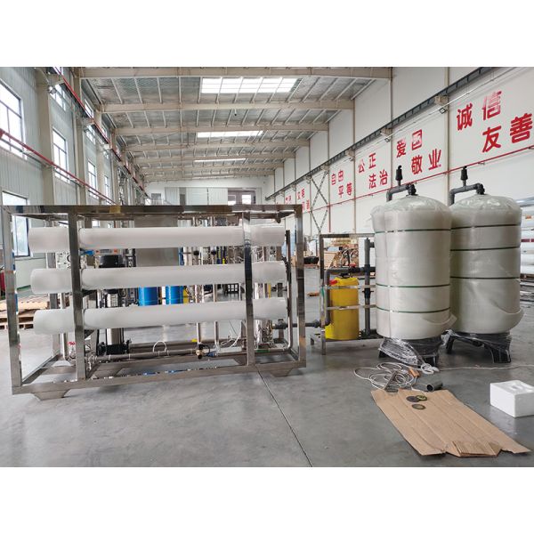 6000LPH Commercial Water Filter Plant for Industrial Reverse Osmosis Water Filtration