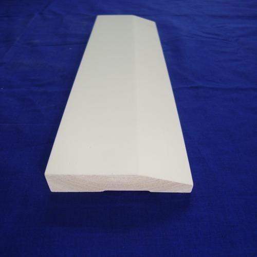Buy Moisture Resistant Interior Door Stop Molding , White Baseboard Trim at wholesale prices