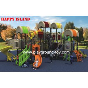 Quality Kids Outdoor Play Equipment Children Slide Equipment International Certifications for sale