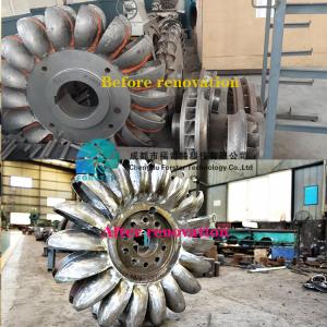 Refurbishment Hydro Turbine Parts HPP Services Carbon Steel Draft Tube Material