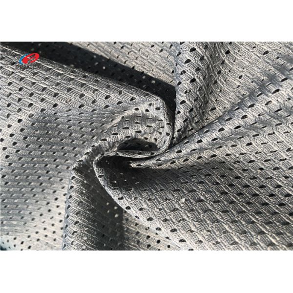 Tricot Knitted Polyester Mesh Lining Fabric For Sports Outdoor