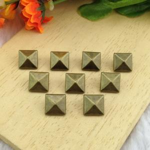 9*9mm square Rivet Bronze rivets