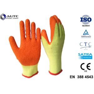 Mechanical Personal Protective Equipment Gloves Elasticated Cuff For Glass